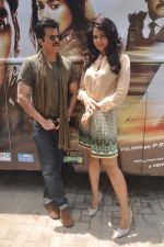 Sameera Reddy, Anil Kapoor at Tezz film promotions in Mumbai on 26th April 2012 (13).JPG